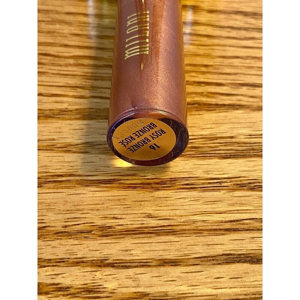(3) Milani Crystal-Eyez Sparkling Eyeshadow GLAMOROUSLY GLITTERING Rosy Bronze